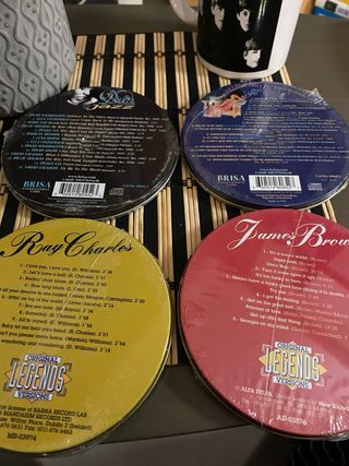 Lote 4 CD Original Legends Precintados