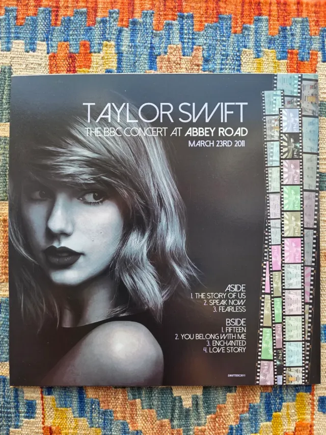 Taylor Swift - Abbey Road BBC 2011 Vinilo + Poster