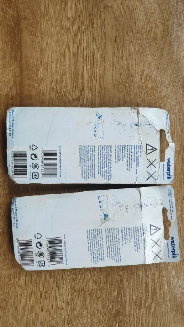 Recambios Waterpik para irrigador