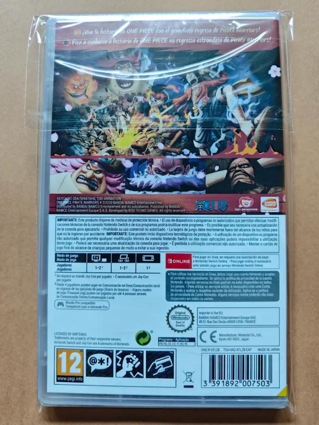 One Piece Pirate Warriors 4 Nintendo Switch Lacrado