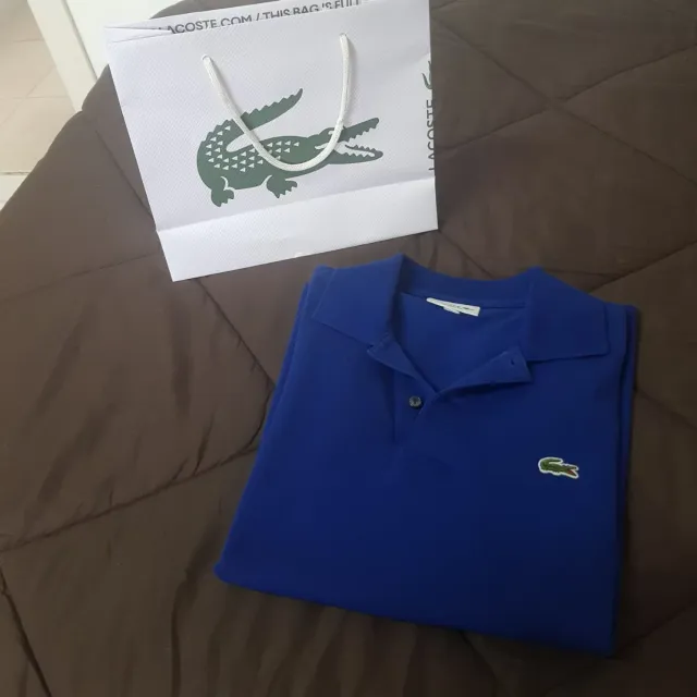 Polo Lacoste Azul