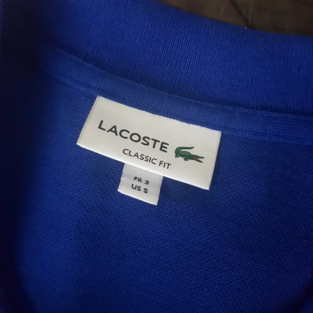 Polo Lacoste Azul
