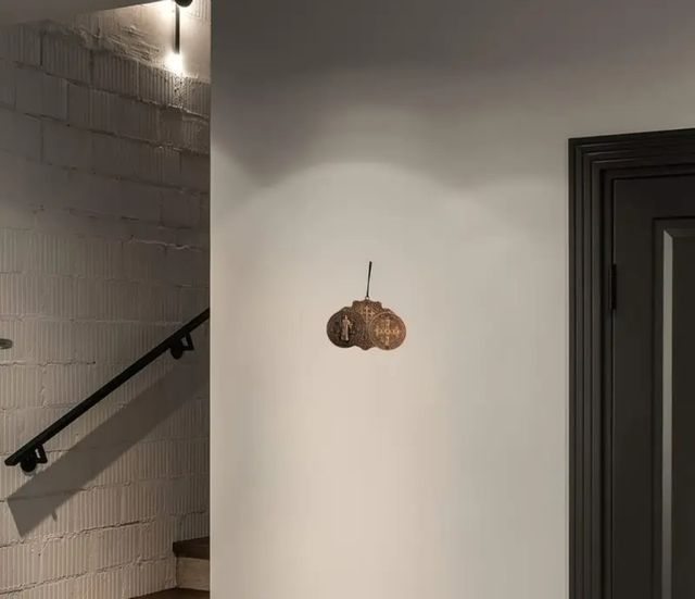 Medalla San Benito Doble Metal 14,6cm.