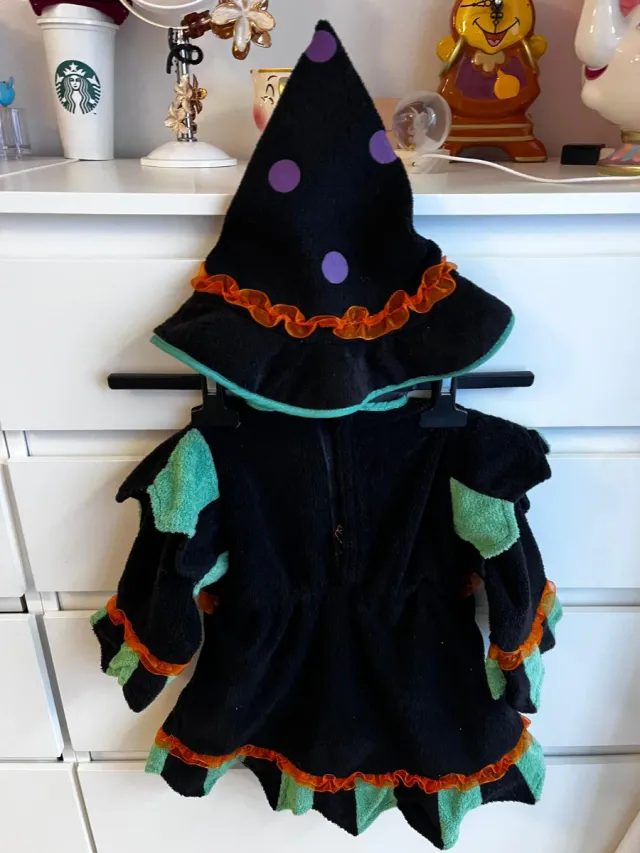 Disfraz Brujita 3-6 meses