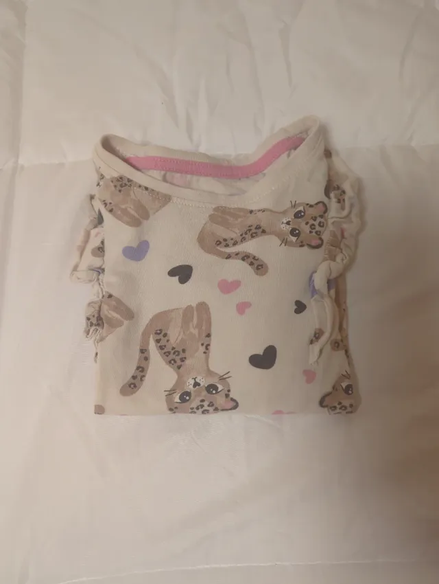 Camiseta niña 5-6 años manga larga