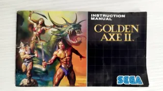 Golden Axe II Mega Drive Sega
