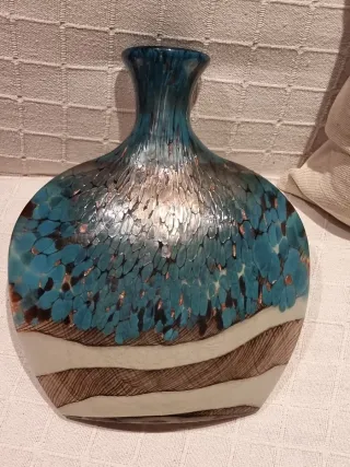 Vaso Ceramica Dialma Brown Blu/Marrone