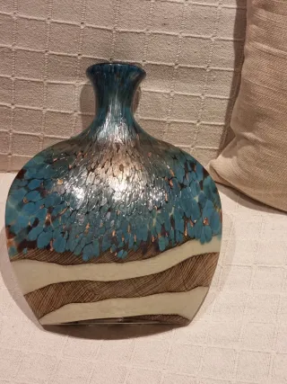 Vaso Ceramica Dialma Brown Blu/Marrone