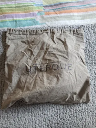 Bolso bandolera Uterqüe piel marrón