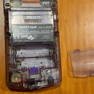 Nintendo Game Boy Color Morado Transparente