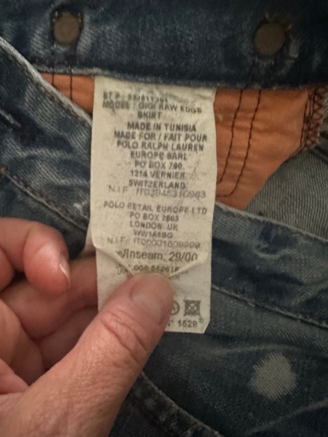 Gonna jeans Polo Ralph Lauren