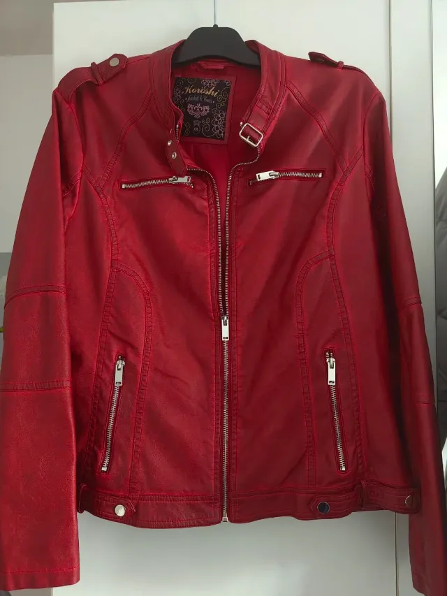 Chaqueta roja mujer (Talla XXL)
