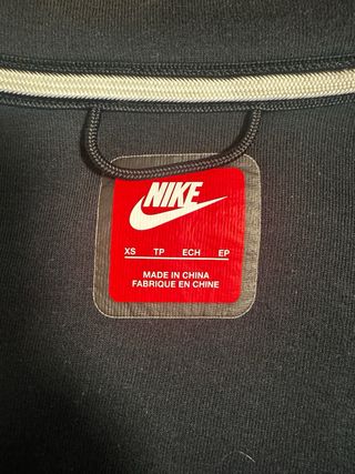 Sudadera Nike Tech Fleece Negra y Gris