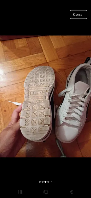 Zapatillas Puma Blancas