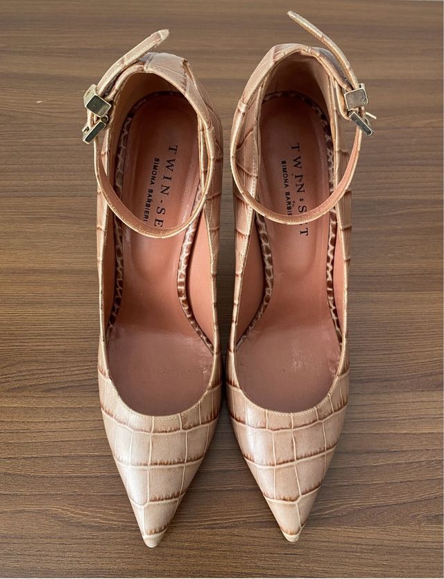 Zapatos de piel de Twin-Set
