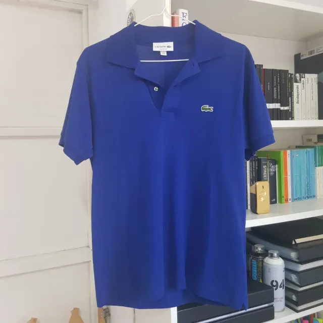 Polo Lacoste Talla S Azul
