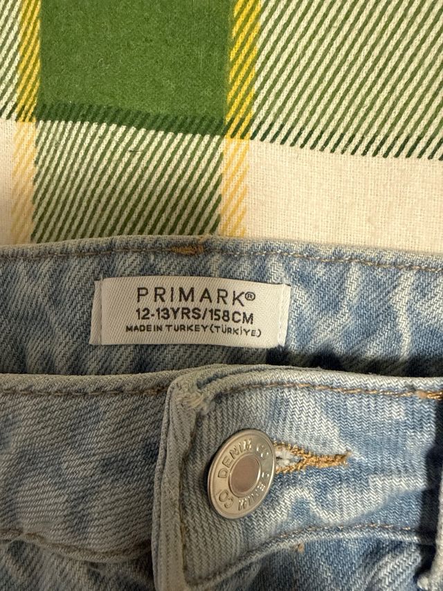 Falda vaquera larga niña