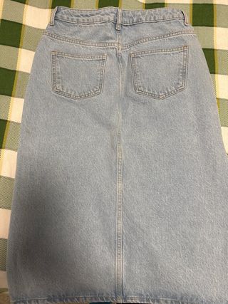 Falda vaquera larga niña