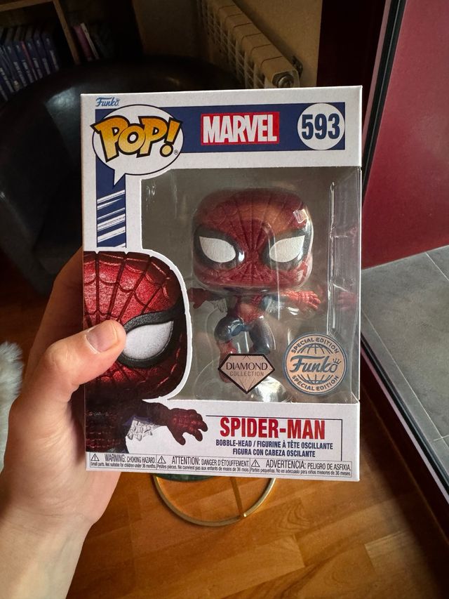 Funko Pop! Marvel Spider-Man 593 Diamond