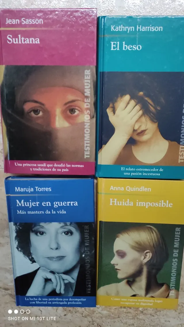 El beso  Sultana  Huida Imposible  Mujer en guerra