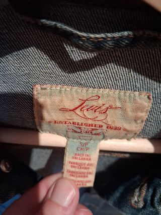Cazadora vaquera Levis mujer Talla S