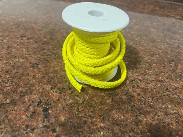 Cordón trenzado sintético 10x6mm