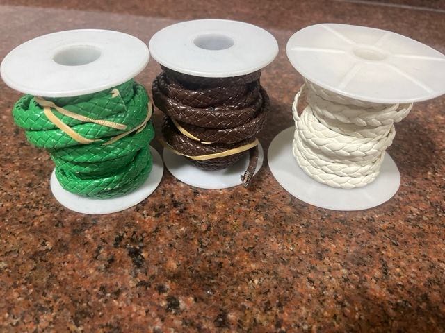 Cordón trenzado sintético 10x6mm