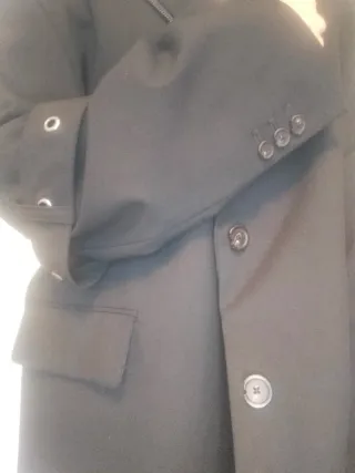 Chaqueta de vestir negra