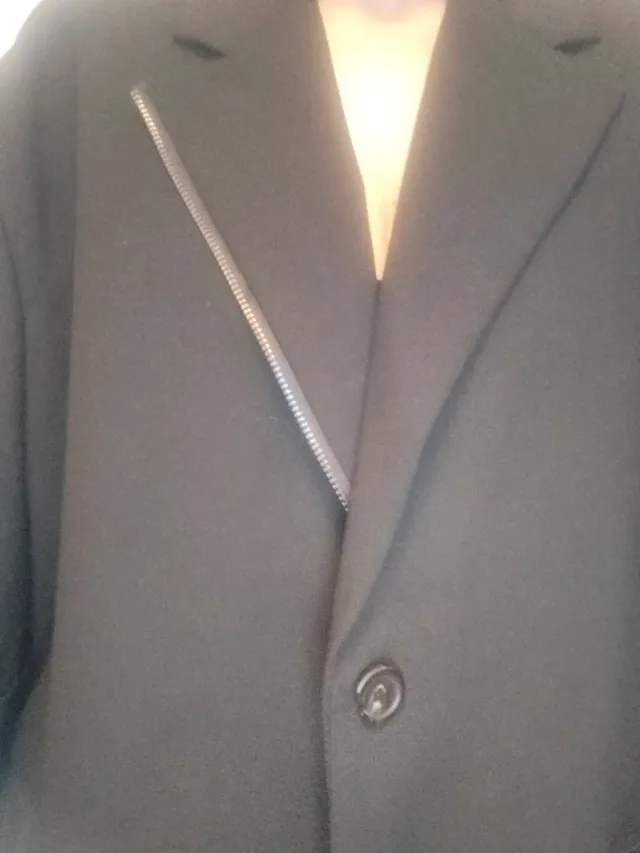 Chaqueta de vestir negra