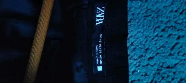 Chaqueta de vestir negra