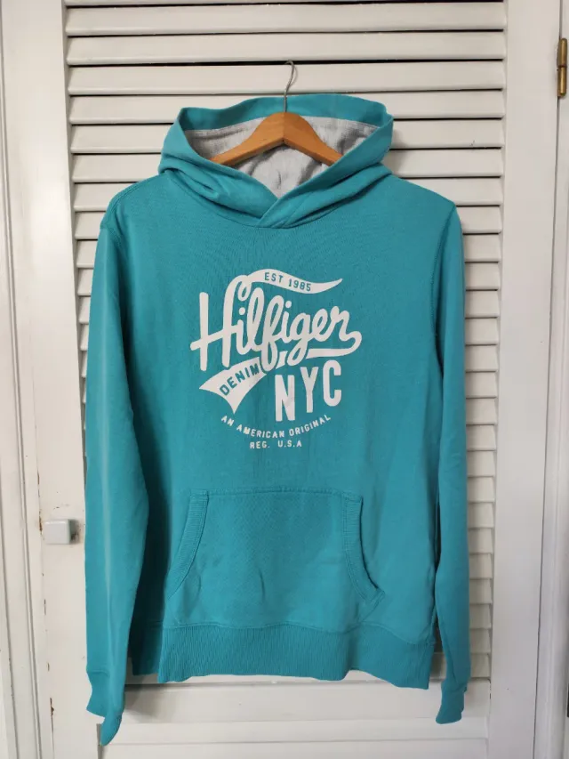Sudadera Tommy Hilfiger Teal