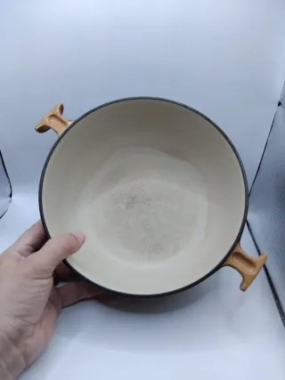 🇫🇷 Olla Le Creuset Enzo Mari La Mamma Marrón