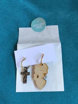Pendientes" Vinuesa" Sin usar