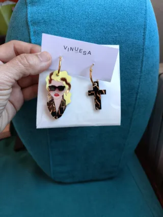 Pendientes" Vinuesa" Sin usar