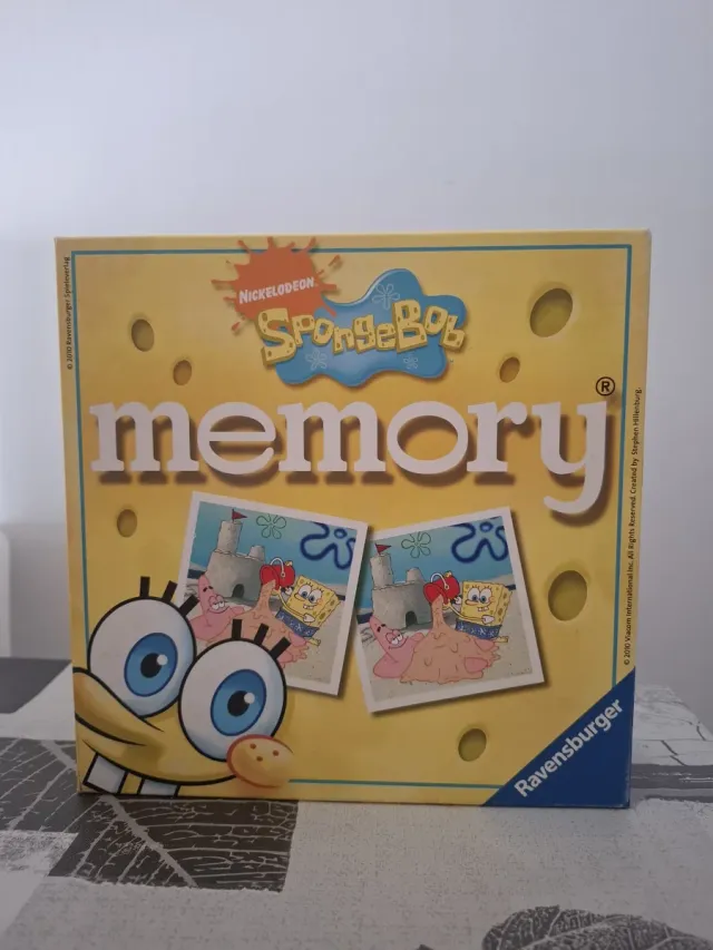 Juego de Memoria Bob Esponja Ravensburger