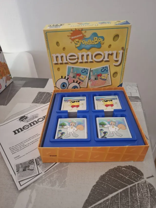Juego de Memoria Bob Esponja Ravensburger