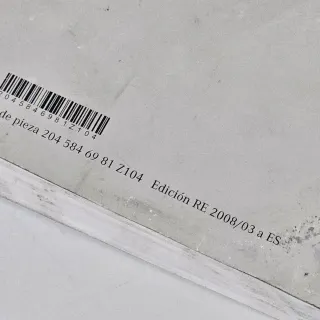 Instrucciones Mercedes Clase C W204 Español