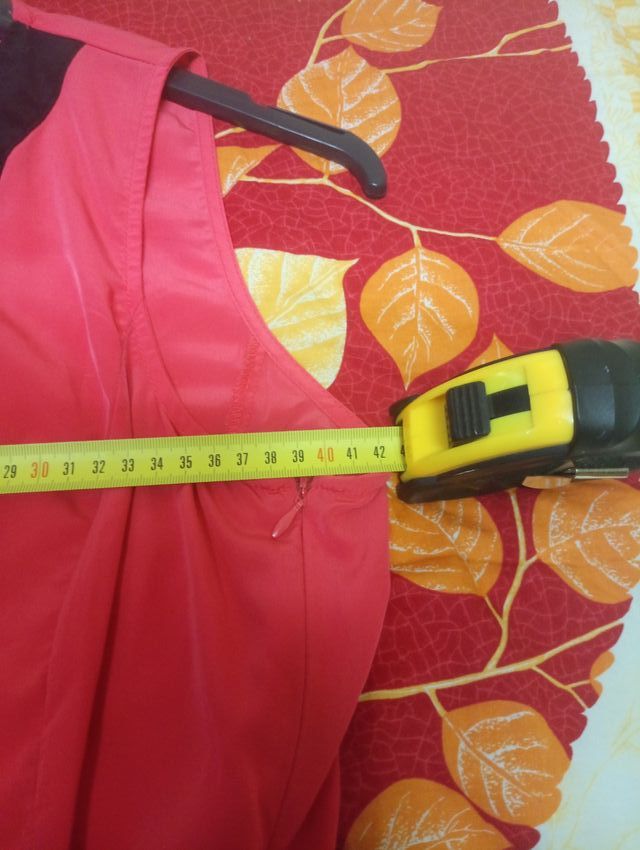 Vestido rojo Mango Talla L