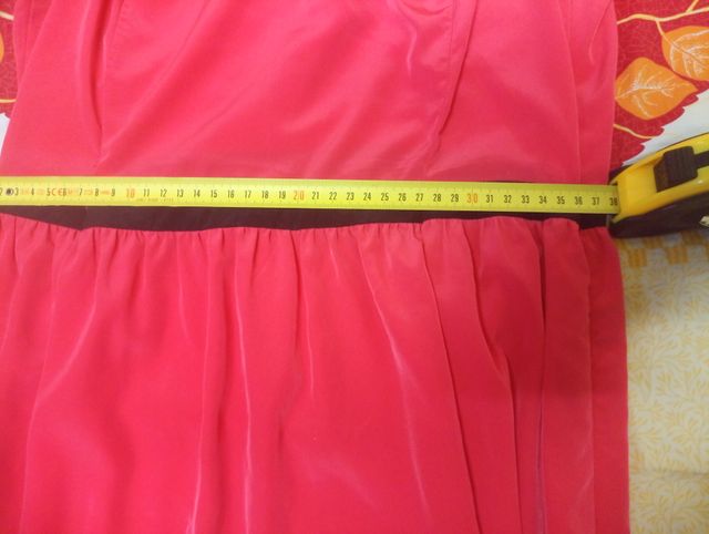 Vestido rojo Mango Talla L