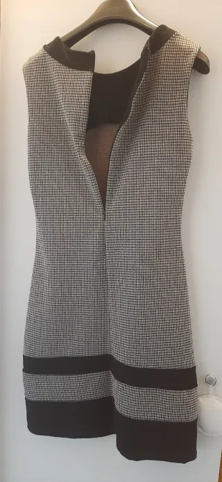 Mango Vestito Smanicato Donna Taglia S