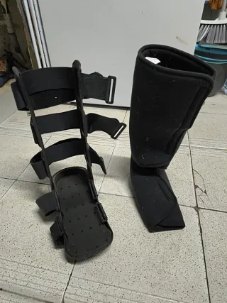 Bota ortopédica escayola negra