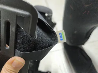 Bota ortopédica escayola negra