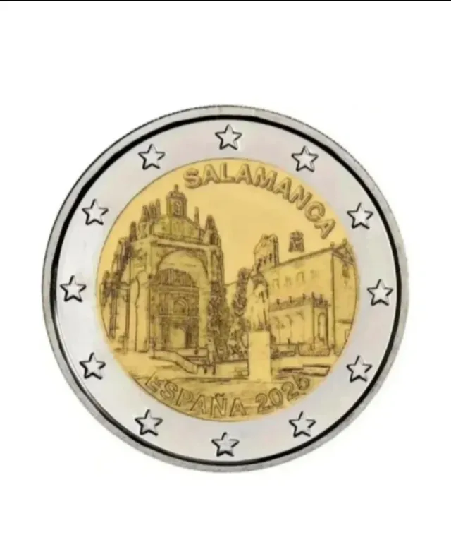 Moneda Conmemorativa Salamanca España 2025