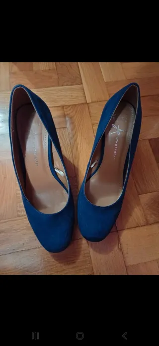 Zapatos de tacón azul Atmosphere