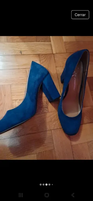 Zapatos de tacón azul Atmosphere