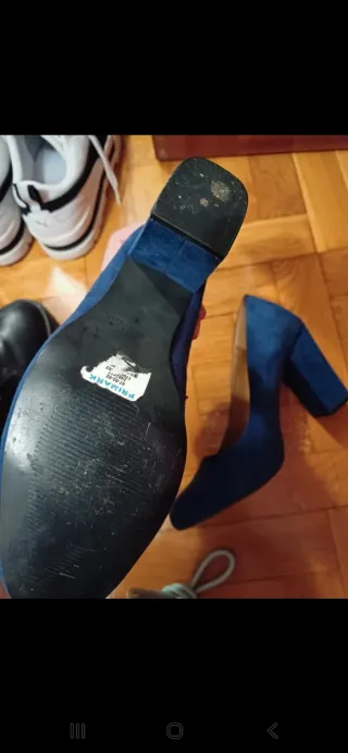 Zapatos de tacón azul Atmosphere