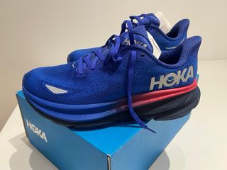 Zapatillas Hoka Clifton 9 GTX Mujer Azul/Fucsia