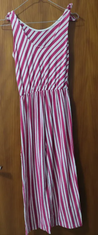 Mono largo Zara tirantes rayas 11-12 años