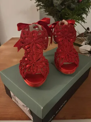 Sandalias Angel Alarcon Rojas Talla 36