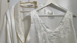 Camisón, bata, Elegante y clásico. Calidad. 90's